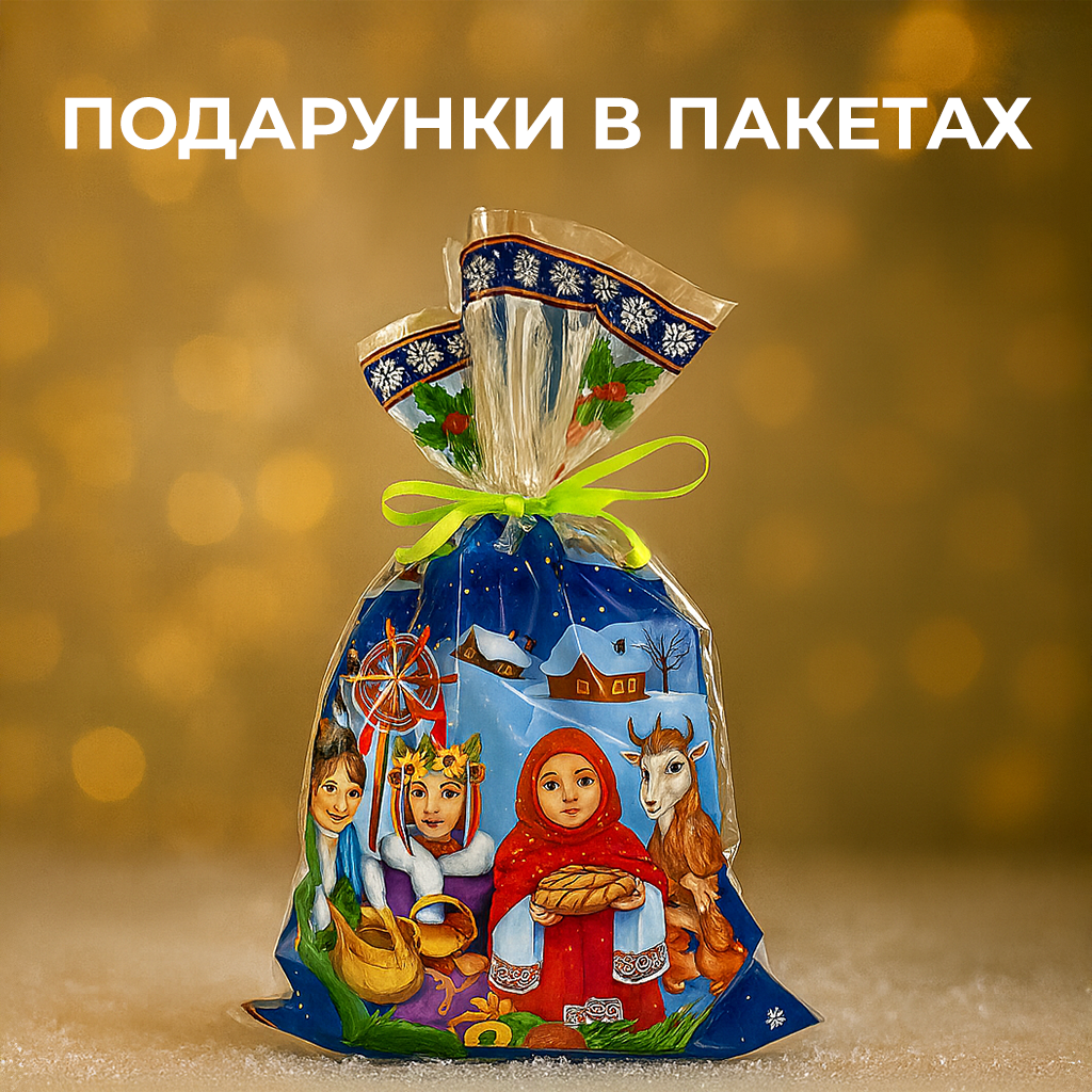 Подарунки в пакетах